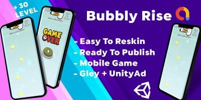 Bubbly Rise - Unity App Source Code