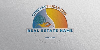 Real Estate Logo Template 18