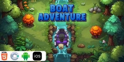 Boat Adventure - Construct 3 Template