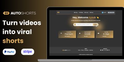  AutoShorts - Turn Long Videos Into Viral Shorts