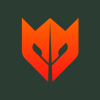 Fox crown technology logo design