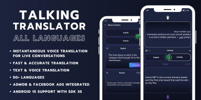Talking Translator - Android App Template