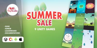 9 Unity games Summer Sale Bundle
