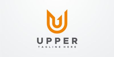 Upper Letter U Logo