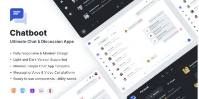Chatboot - Chat And Discussion Platform Template