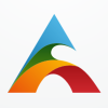 Astro Abstract Letter A logo