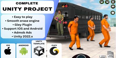 Prison Bus Simulator - Unity And Gley