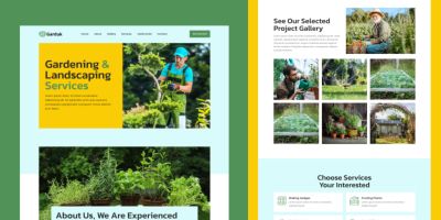 Garduk - Gardening And Landscaping Landing Page 