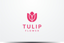 Tulip Flower  Logo Screenshot 1