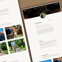 Canis Dog Training Services HTML Website Template Screenshot 6