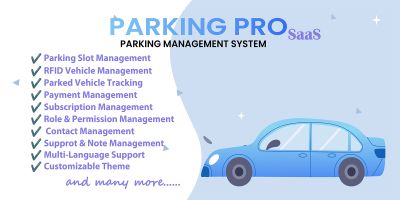 Parking Pro SaaS - Parking Management Solution