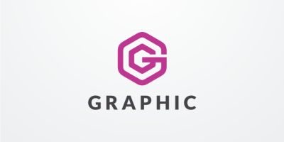 Letter G Hexagon Logo