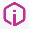 Letter i Hexagon Logo
