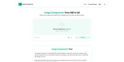 Image Compressor Website Script 