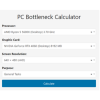 Bottleneck Calculator Plugin For Wordpress