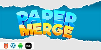 Paper Merge - HTML5 Construct3 Games