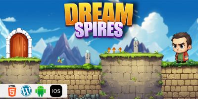 Dream Spires - HTML5 Construct3 Game