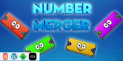 Number Merger - HTML5 Construct 3 Game