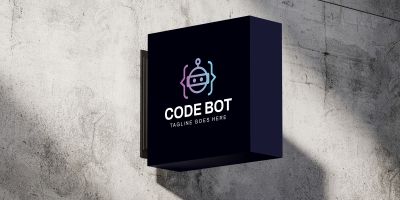 Code Bot Logo Design