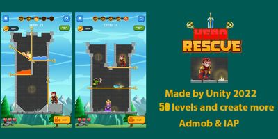 Hero Rescue - Adventure Puzzle Game