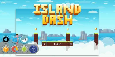 Island Dash - Buildbox Template