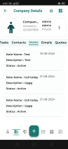 CRM PRO Flutter Mobile Application - CRM PRO Ad-On Screenshot 13