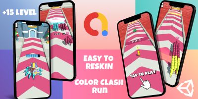 Color Clash Run Unity