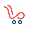 Infinity Shopping Cart Logo Design