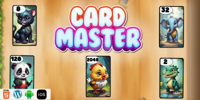Cards Master HTML5 Construct3 Game