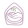 Nature With Sleep Organic Comfort House Logo