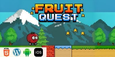 Fruit Quest - HTML5 Construct 3 Game