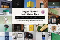 Elegant Modern Logo Maker Pack Screenshot 1