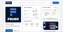 Foliox - Professional Portfolio Showcase CMS Screenshot 2