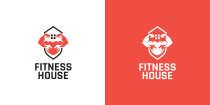 Fitness House Logo Template Screenshot 2