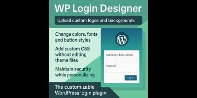 WP Login Designer - Customize WordPress Login 