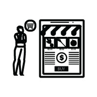 Aesthetic Grocery Store Illustration
