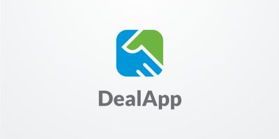 Deal App Logo design vector template