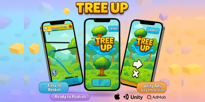 Tree Up - Casual Mobile Unity Game
