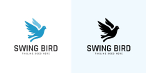 Swing Bird Logo Template Screenshot 2