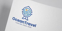 Ocean Travel Logo Template Screenshot 1