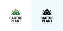 Cactus Plant Logo Template Screenshot 2