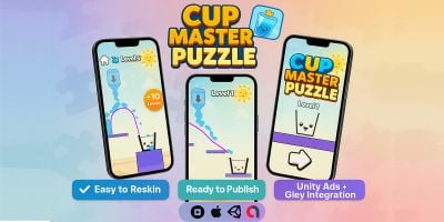 Cup Master Puzzle - Puzzle Mobile Unity Game