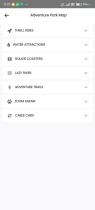 Amusement Park Games Adventure Activity App UI Screenshot 1
