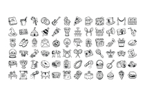 Celebration Line Icons - Vector Party Illustration Screenshot 1