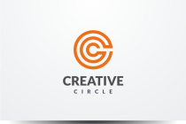 Creative Circle Letter C logo design vector Screenshot 2