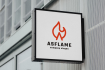 Asflame Letter A Logo Screenshot 1