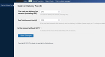 Cash on Delivery Extra Fee WooCommerce Plugin Screenshot 2