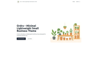 Ordra - Minimal Lightweight WordPress Theme Screenshot 2