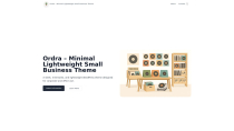 Ordra - Minimal Lightweight WordPress Theme Screenshot 6