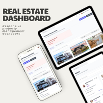 Real Estate Dashboard NodeJS Screenshot 2